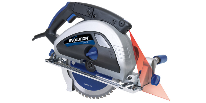 Pilarka do cięcia stali tarczami TCT Evolution EVO SAW 230-HDX