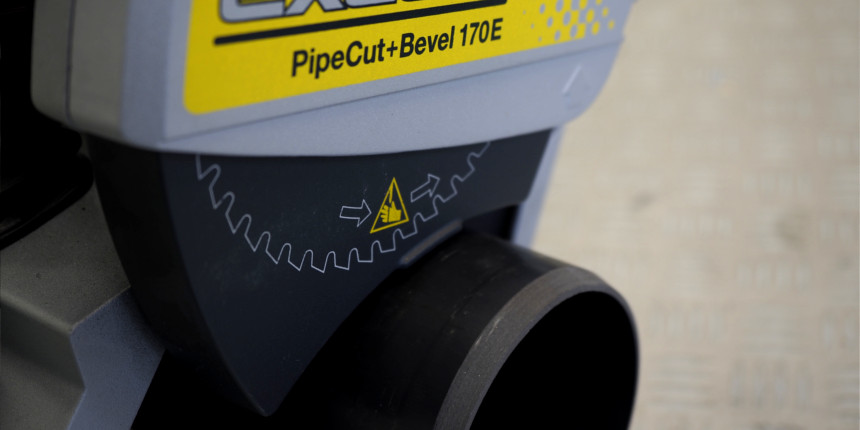 Urządzenie do cięcia i ukosowania rur żeliwnych Exact PipeCut + Bevel 170E 