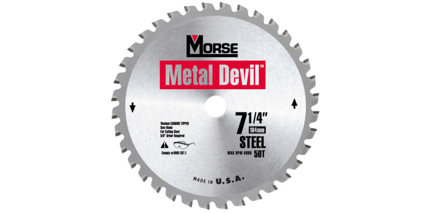 Piła widiowa TCT do cięcia stali Metal Devil 184mm / 50z