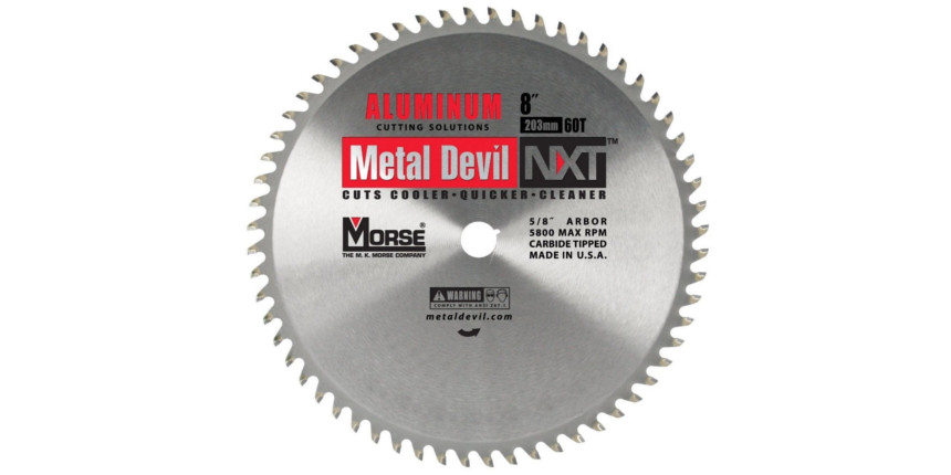Piła widiowa TCT do cięcia aluminium Metal Devil NXT 203mm / 60z