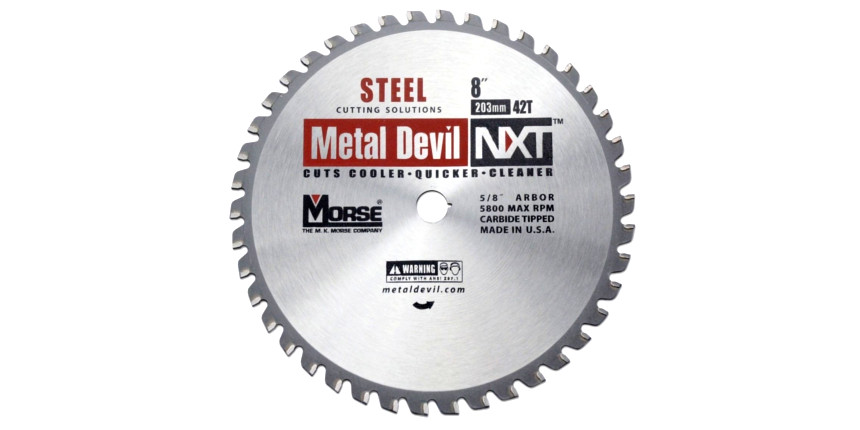 Piła widiowa TCT do cięcia stali Metal Devil NXT 203mm / 42z