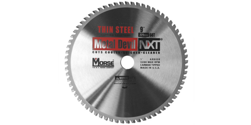 Piła widiowa TCT do cięcia cienkiej stali Metal Devil NXT 229mm / 68z (230mm)