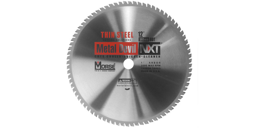 Piła widiowa TCT do cięcia cienkiej stali Metal Devil NXT 305mm / 80z