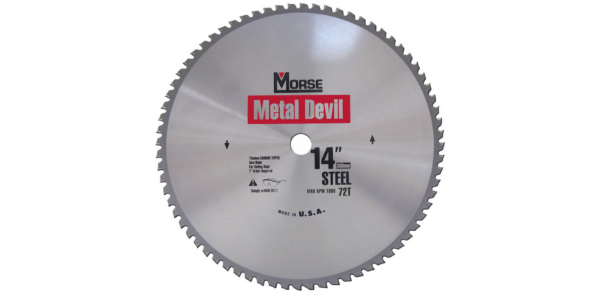 Piła widiowa TCT do cięcia stali Metal Devil 356mm / 72