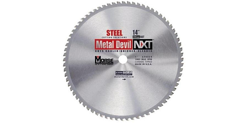 Piła widiowa TCT do cięcia stali Metal Devil NXT 356mm / 66z