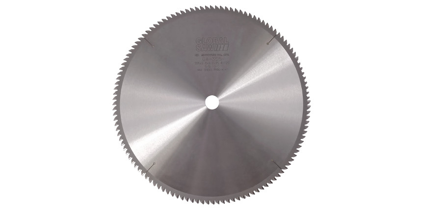 Piła tarczowa do cięcia aluminium GLOBAL SAW 355 x 2,8/2,2 x 25,4mm / 120z CERMET