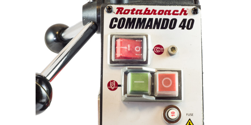 Wiertarka ze stopą magnetyczną Rotabroach COMMANDO 40