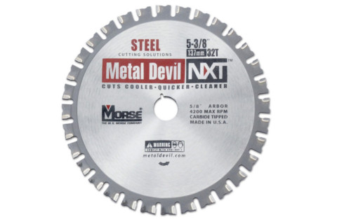 Piła widiowa TCT do cięcia stali Metal Devil NXT 137mm / 32z