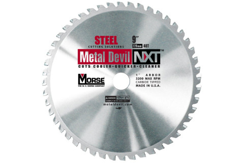 Piła widiowa TCT do cięcia stali Metal Devil NXT 229mm / 48z