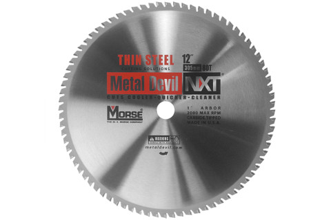 Piła widiowa TCT do cięcia cienkiej stali Metal Devil NXT 305mm / 80z