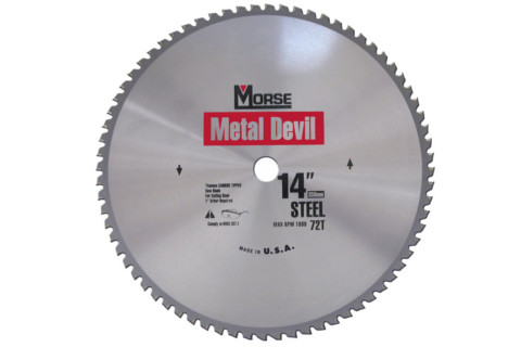 Piła widiowa TCT do cięcia stali Metal Devil 356mm / 72